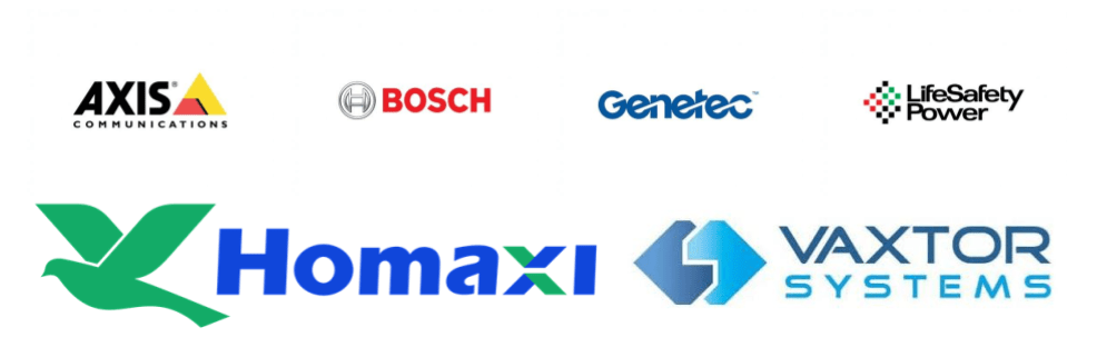 Axis Bosch Genetec LifeSafety Power